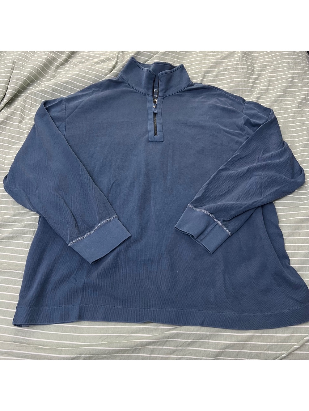 Quarter zip pullover sweater